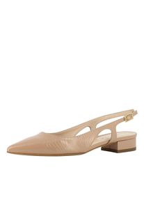Evita, Damen Sling Pumps, Nude
