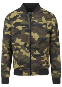 Urban Classics, Herren Bomberjacke, Braun / Khaki