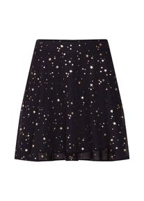 mint&berry Mint&berry, Damen Rock 'Skater skirt with gold star foil print', Gold / Schwarz