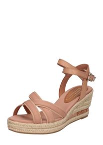 Tommy Hilfiger, Damen Sandale 'ICONIC ELBA TOMMY PASTEL', Nude