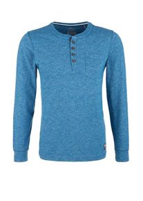 s.Oliver RED LABEL, Herren Henley, Himmelblau