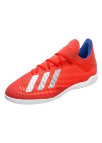 adidas Performance, Herren Fu&szlig;ballschuh 'X 18.3 Indoor', Rot / Silber