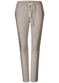 Heine, Damen Jogginghose mit seitlichen Zierband, Taupe