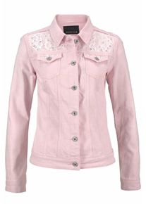 Melrose, Damen Jeansjacke, Rosé