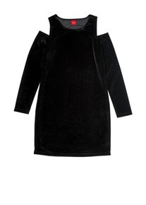 s.Oliver Junior, Mädchen Kleid, Schwarz / Silber