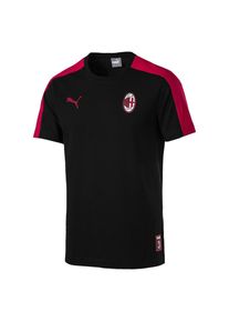 Puma, Herren T-Shirt 'AC Mailand T7', Rot / Schwarz