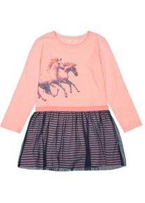 STACCATO, Mädchen Jerseykleid, Navy / Rosa