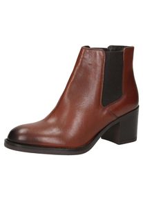 Clarks, Damen Chelsea Boots 'Mascarpone Bay', Rostbraun / Schwarz