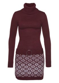 Melrose, Damen Strickkleid, Bordeaux