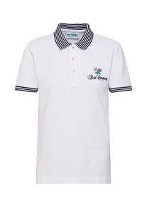 Best Company, Damen Poloshirt, Mischfarben / Wei&szlig;