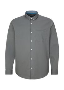 s.Oliver RED LABEL, Herren Hemd, Silbergrau