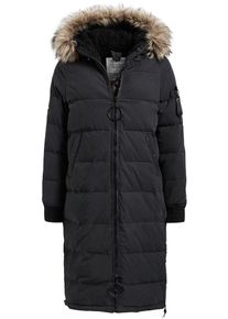 Khujo, Damen Mantel 'Marij', Schwarz
