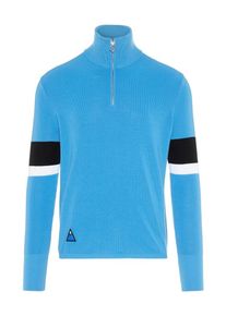 J. Lindeberg J.Lindeberg, Herren Pullover 'Arseny', Hellblau / Schwarz / Wei&szlig;