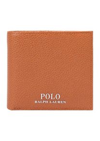 Polo Ralph Lauren, Herren Geldbörse 'PRL LOGO PBL LTHR BILL W/COIN', Cognac