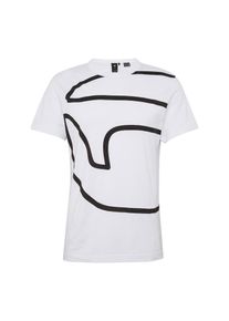 G-Star Raw, Herren T-Shirt 'Ascop r t s/s', Schwarz / Wei&szlig;