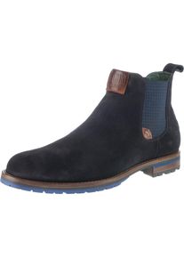 Galizio Torresi, Herren Chelsea Boots, Nachtblau / Braun