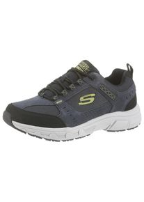 Skechers, Herren Sneaker 'Oak Canyon', Navy / Neongrün / Schwarz