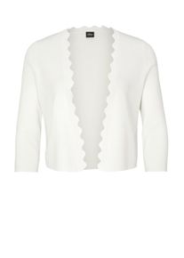 s.Oliver BLACK LABEL, Damen Cardigan, Wei&szlig;