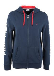 Fila, Damen Sweatjacke 'Rahel', Dunkelblau / Rot / Wei&szlig;