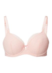 Noppies, Damen Gepolsterter Still-BH 'Mesh', Rosa