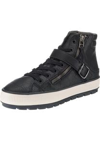 Esprit, Damen Sneakers High 'FILO', Schwarz