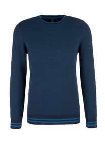 s.Oliver RED LABEL, Herren Pullover, Blau / Nachtblau
