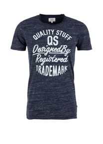 Q/S Designed By, Herren Shirt, Navy / Weiß