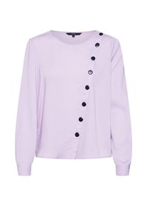 Véro Moda VERO MODA, Damen Bluse 'VMBAYA L/S MIDI TOP WVN', Lavendel