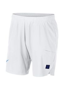 Nike, Herren Tennisshorts 'NY Federer Day & Night FLX Short 9 in', Weiß