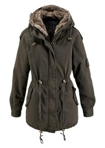 Laura Scott, Damen Parka, Khaki