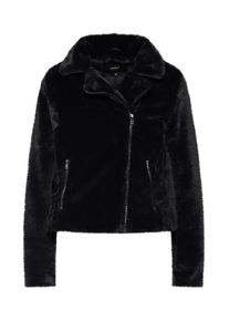 Only, Damen Jacke 'onlBRITT BIKER JACKET OTW', Schwarz