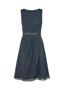 Mascara, Damen Cocktailkleid mit Ziersteinbesatz, Graphit