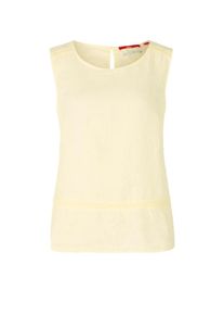 s.Oliver RED LABEL, Damen Blusentop, Hellgelb