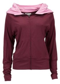 YOGISTAR.COM, Damen Jacke, Rosa / Burgunder