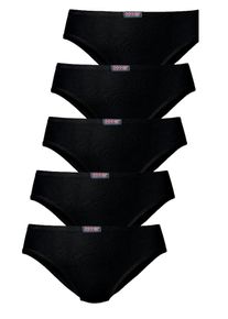 H.I.S. H.I.S, Damen Slip (5 Stck.), Schwarz