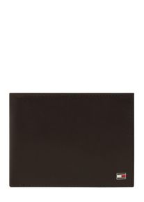 Tommy Hilfiger, Herren Brieftasche 'ETON', Dunkelbraun