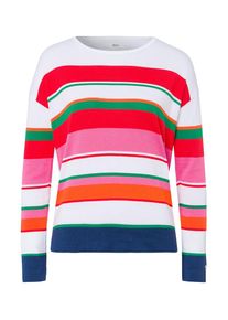 Brax, Damen Pullover 'Liz', Neonpink / Rot