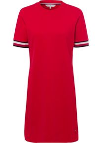 Tommy Hilfiger, Damen Kleid 'Thea', Blau / Rot / Wei&szlig;