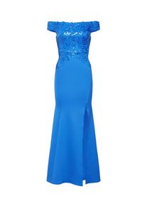 Lipsy, Damen Abendkleid, Blau