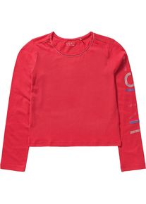 Esprit, M&auml;dchen Langarmshirt, Blau / Grau / Rot