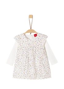s.Oliver Junior, Mädchen Kleid, Mischfarben / Weiß