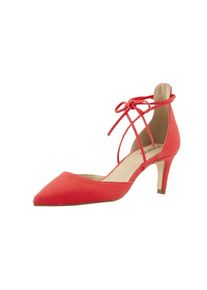 Heine, Damen Pumps, Orangerot