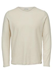 Selected Homme, Herren Strickpullover, Beige
