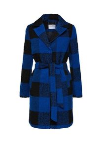 Noisy may, Damen Mantel, Blau / Schwarz