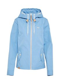 Ragwear, Damen &Uuml;bergangsjacke 'Monade Stripes', Hellblau / Wei&szlig;