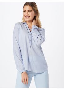 Esprit, Damen Bluse, Hellblau / Weiß