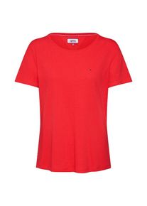 Tommy Jeans, Damen T-Shirt, Rot