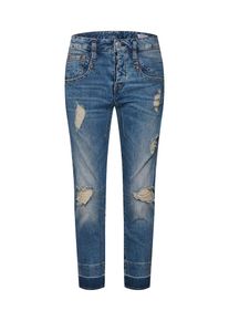 Herrlicher, Damen Jeans 'Shyra Cropped Comfort +', Blue Denim