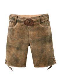 Marjo, Herren Trachtenlederhose, Braun