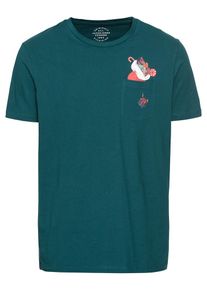 Jack & Jones JACK & JONES, Herren T-Shirt, Blau / Petrol / Rot / Weiß